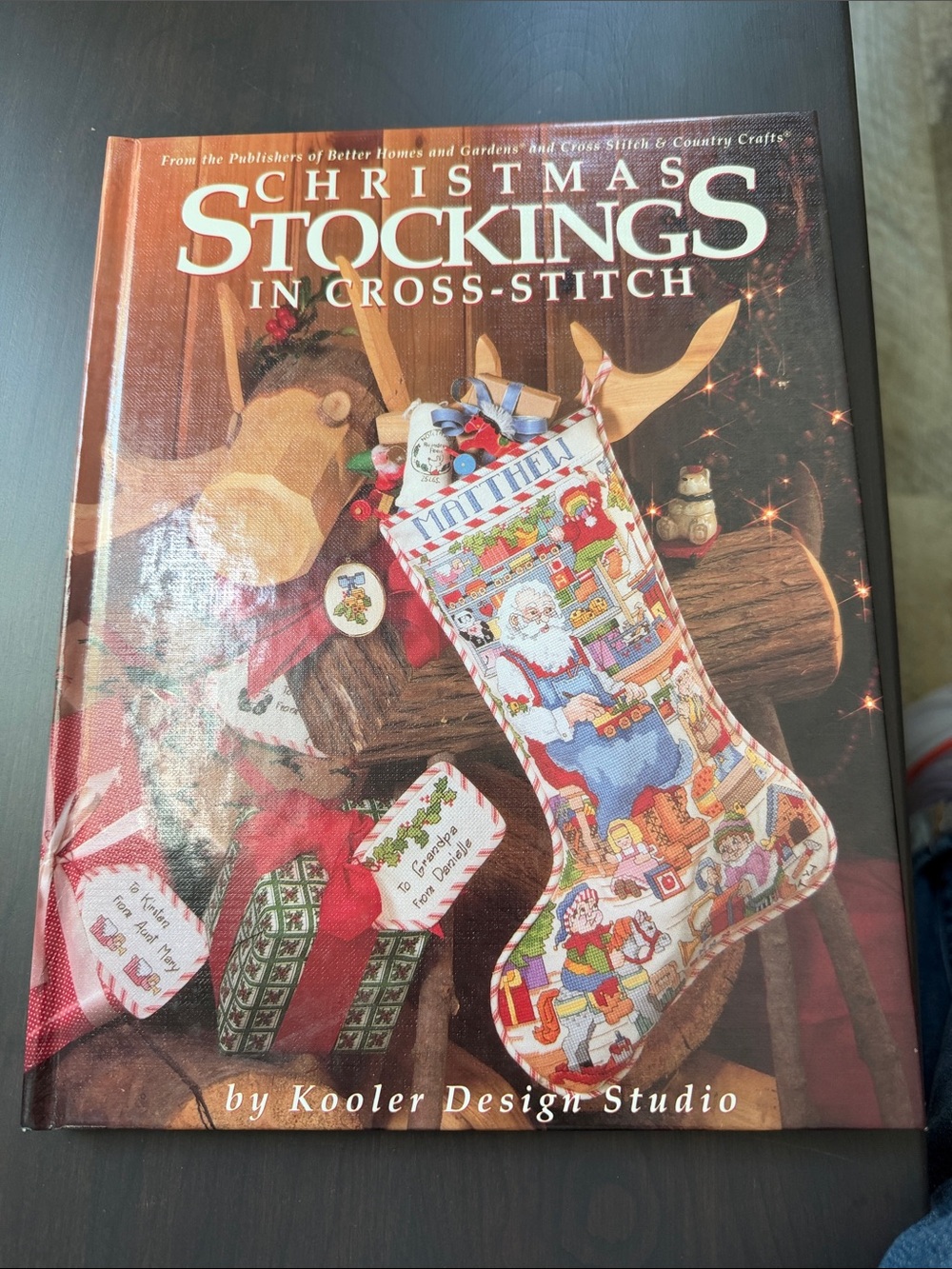 Better Homes And Gardens Christmas Stockings Book - Red, Green, White